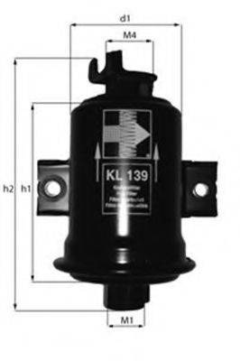 MAGNETI MARELLI 154096317300 Паливний фільтр