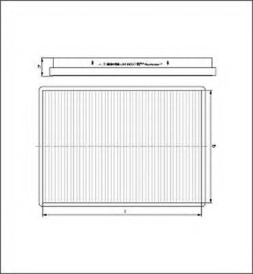 MAGNETI MARELLI 154064173490 Фільтр, повітря у внутрішньому просторі