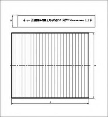 MAGNETI MARELLI 154703565170 Фільтр, повітря у внутрішньому просторі