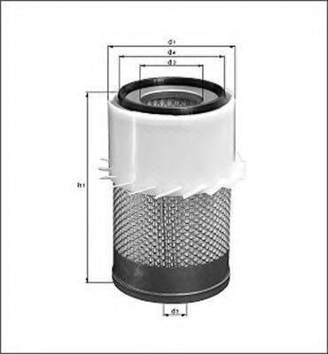 MAGNETI MARELLI 154077184970 Повітряний фільтр