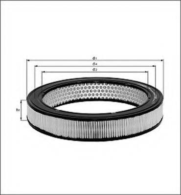 MAGNETI MARELLI 154096020380 Повітряний фільтр