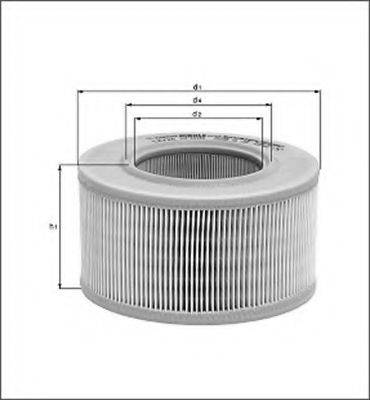 MAGNETI MARELLI 154081384550 Повітряний фільтр