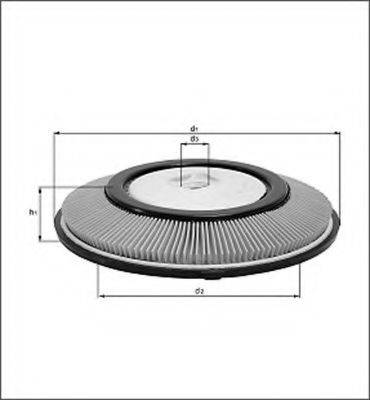 MAGNETI MARELLI 154084380040 Повітряний фільтр