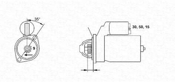 MAGNETI MARELLI 943251220010 Стартер