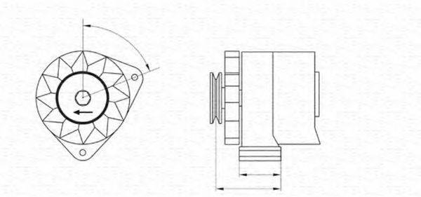 MAGNETI MARELLI 943346027010 Генератор