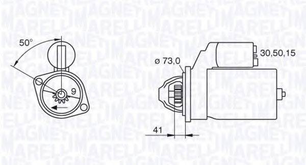 MAGNETI MARELLI 063226801010 Стартер