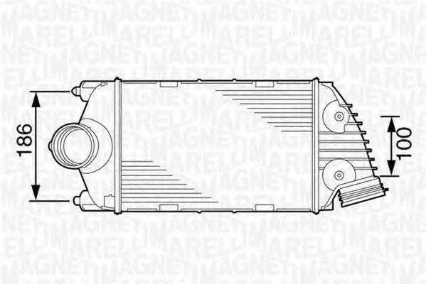 MAGNETI MARELLI 351319201810 Інтеркулер