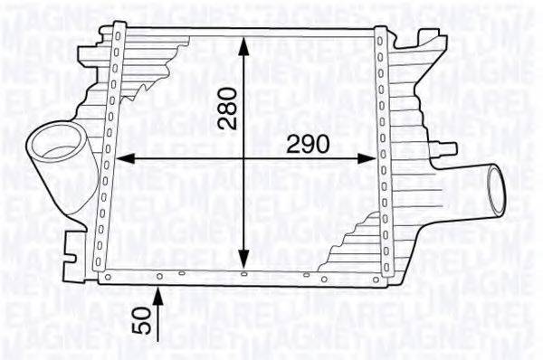 MAGNETI MARELLI 351319201980 Інтеркулер