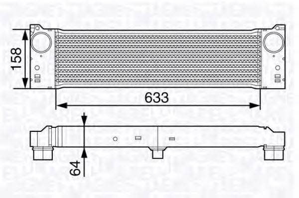 MAGNETI MARELLI 351319202420 Інтеркулер