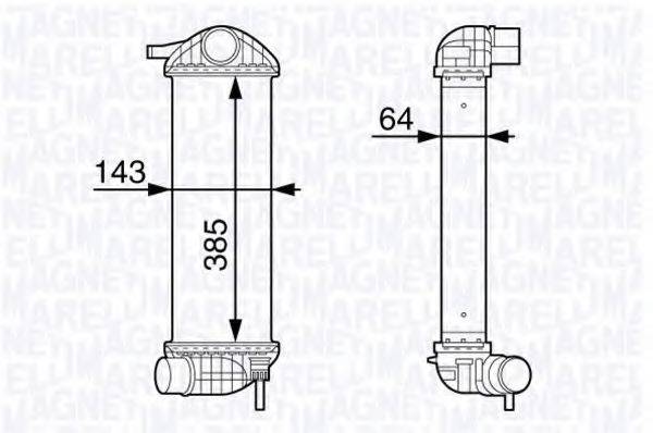 MAGNETI MARELLI 351319202930 Інтеркулер