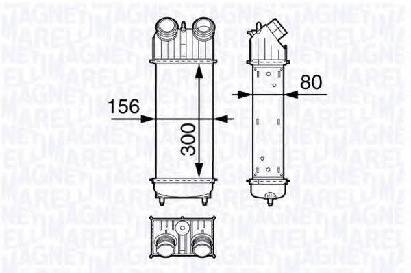 MAGNETI MARELLI 351319203000 Інтеркулер