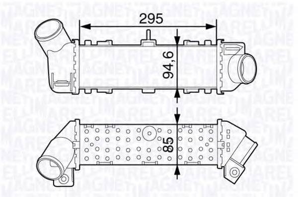 MAGNETI MARELLI 351319203260 Інтеркулер