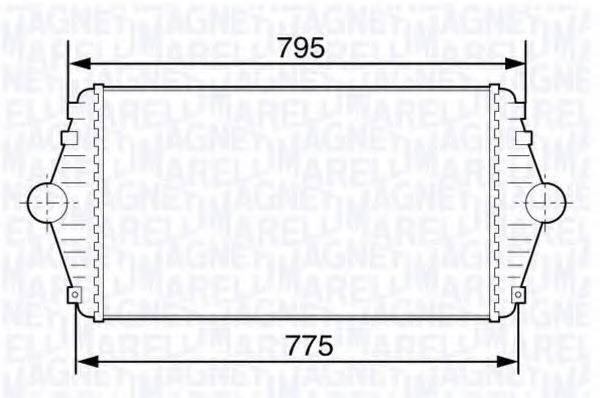 MAGNETI MARELLI 351319203430 Інтеркулер