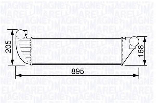 MAGNETI MARELLI 351319203580 Інтеркулер