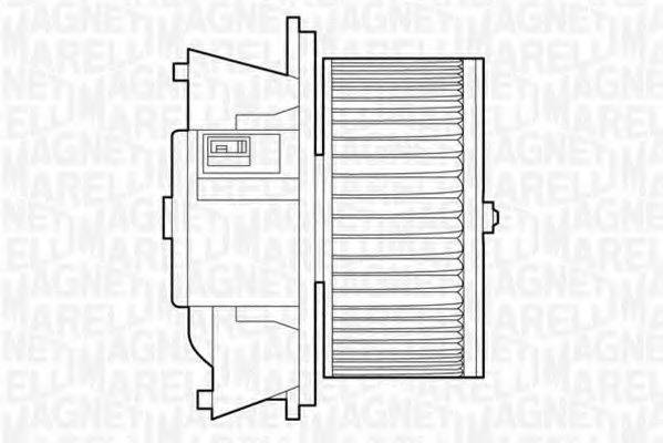 MAGNETI MARELLI 069412503010 Вентилятор салону