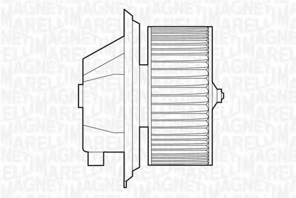 MAGNETI MARELLI 069412513010 Електродвигун, вентиляція салону