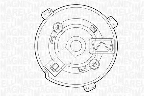 MAGNETI MARELLI 069412520010 Вентилятор салону