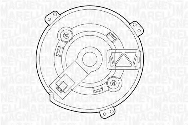 MAGNETI MARELLI 069412521010 Вентилятор салону