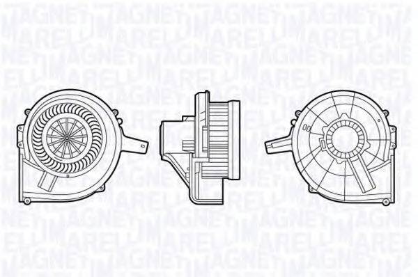 MAGNETI MARELLI 069412667010 Вентилятор салону