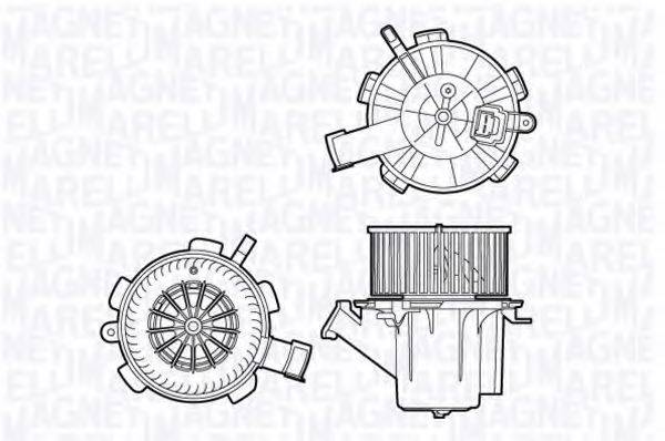 MAGNETI MARELLI 069412706010 Вентилятор салону