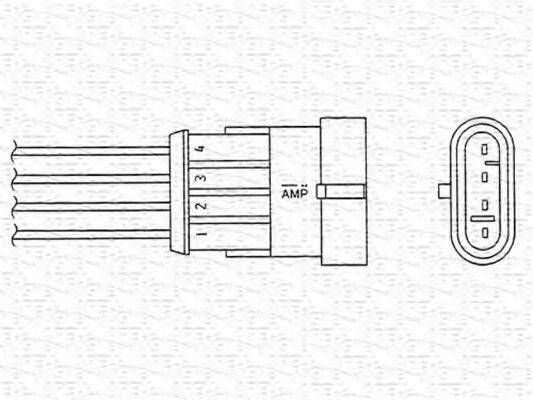MAGNETI MARELLI 460000245010 Лямбда-зонд