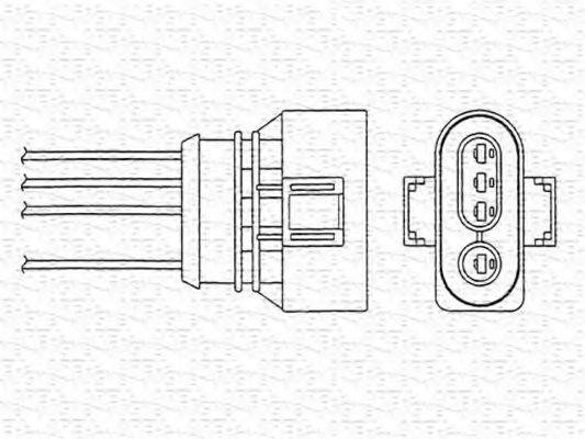 MAGNETI MARELLI 460000251010 Лямбда-зонд