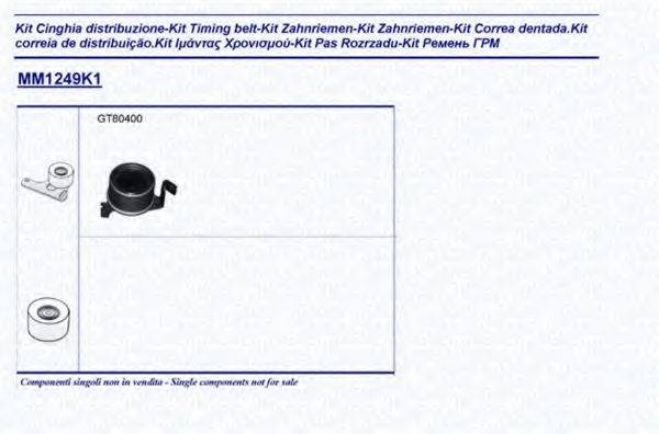 MAGNETI MARELLI 341312491101 Комплект ременя ГРМ