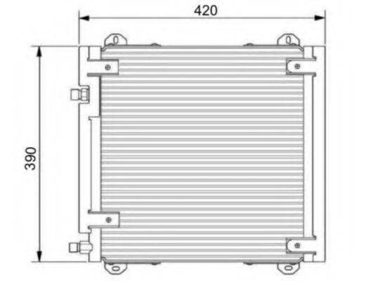 WAECO 8880400188 Конденсатор, кондиціонер